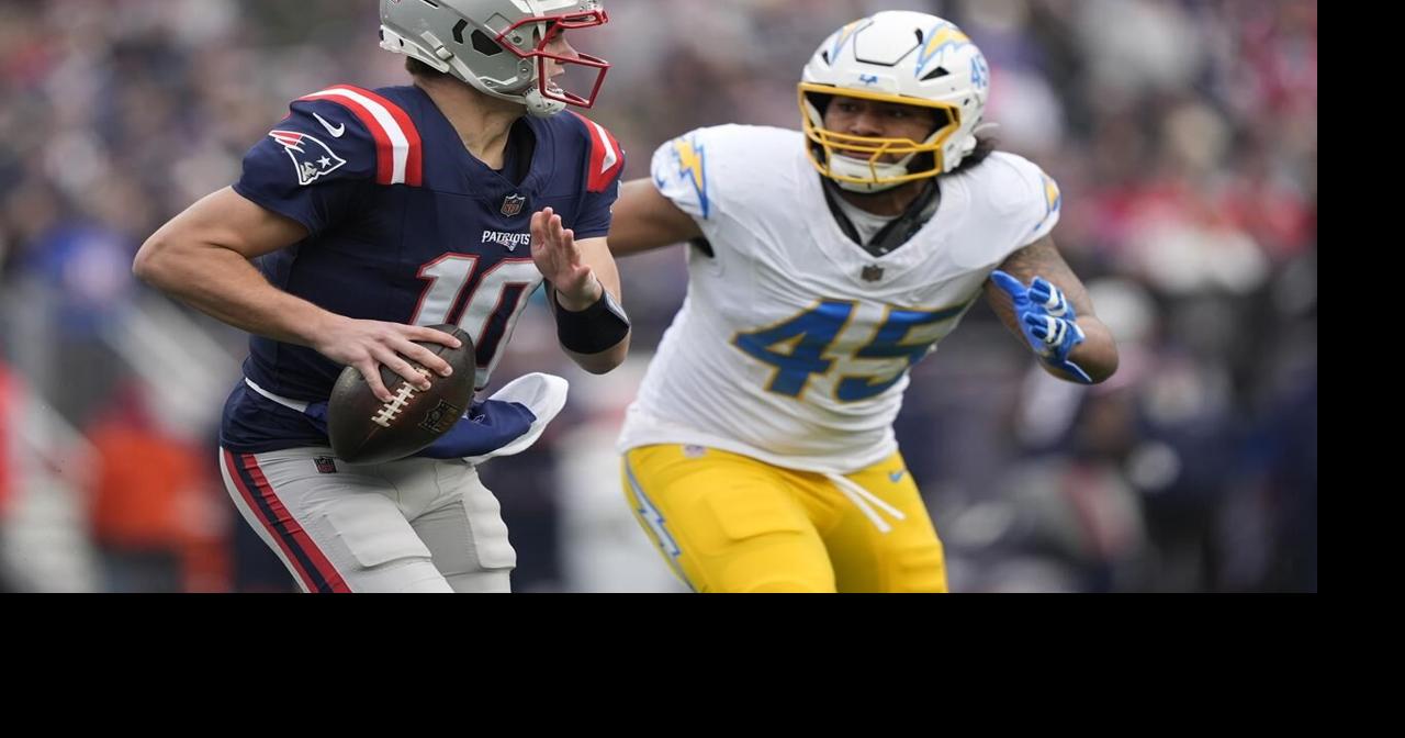 Drake Maye returns after a hit to the head, but same problems persist in Patriots' loss to Chargers
