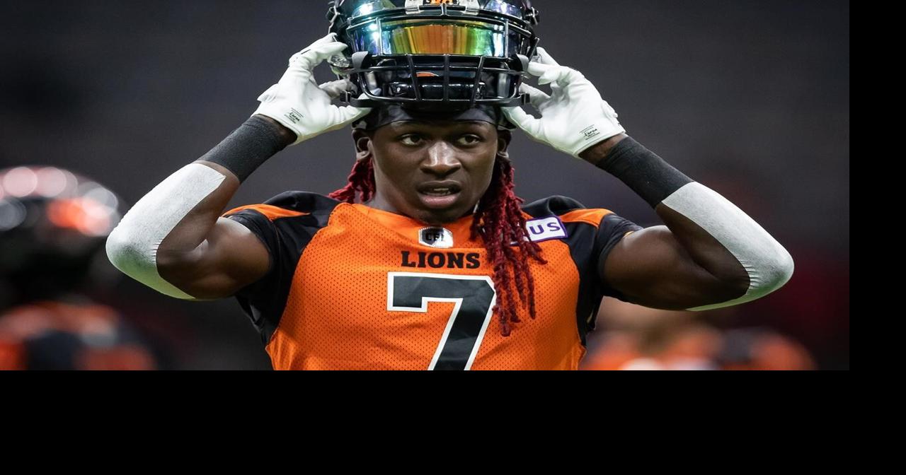 American receiver Lucky Whitehead signs extension with B.C. Lions