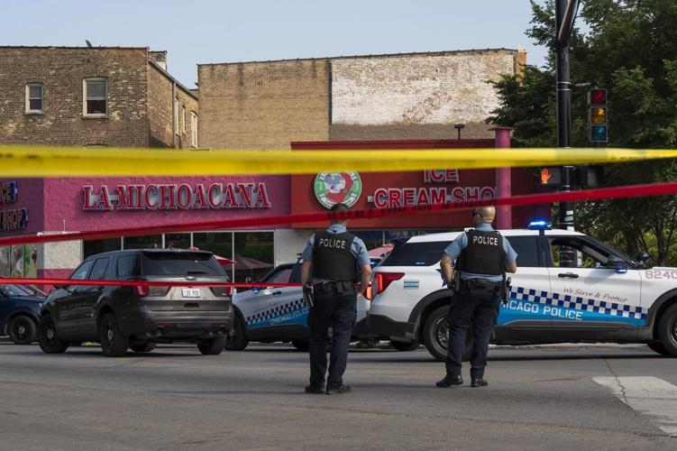 4 injured in drive-by shooting near Chicago high school