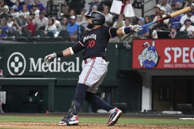 Carlos Santana puts the Twins ahead again, this time with 3-run HR in 4-3 win over Rangers