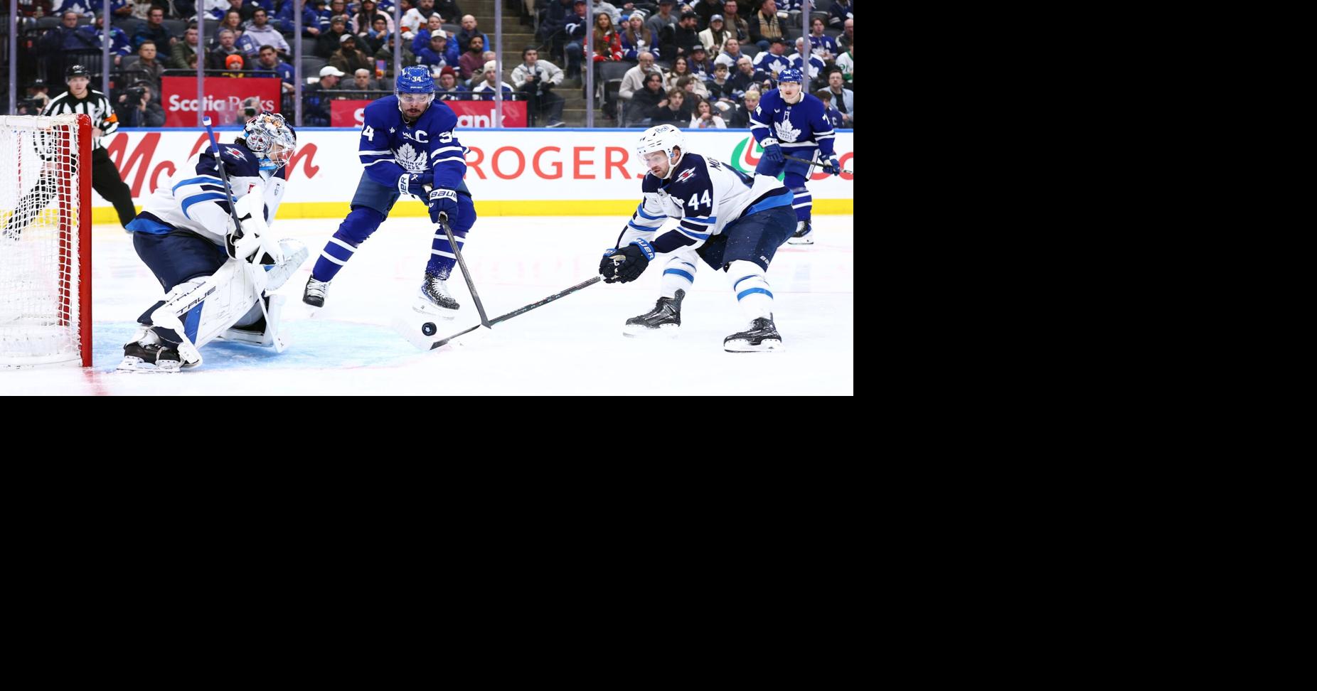 Maple Leafs vs. Jets: Matthews rallies Toronto with hat trick