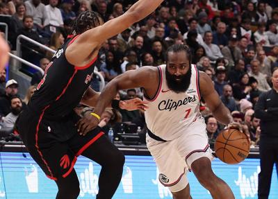 Raptors Clippers Harden