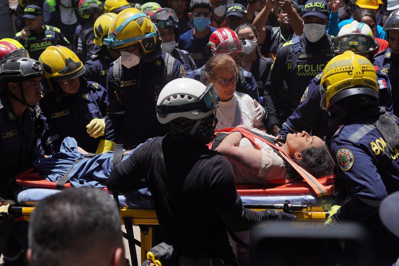 Rescuers race against the clock in Colombia as 7.4 magnitude earthquake kills at least 181, strains new government; U.S. offers $15M in aid