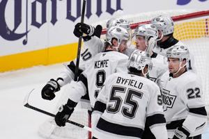 Armia scores 2, Kempe has goal and assist as Kings beat Mammoth 4-2