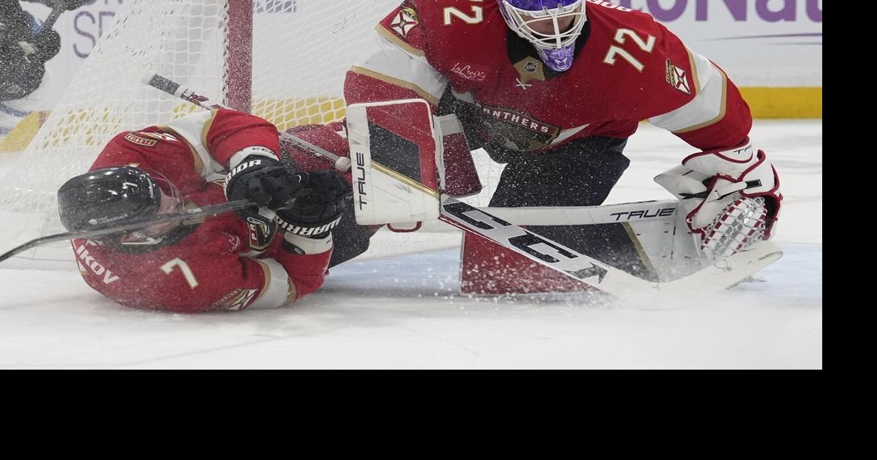 Bobrovsky gets shutout, Panthers roll past NHL-leading Jets 5-0 to snap 2-game slide