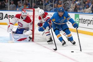 St. Louis Blues leading scorer Robert Thomas is out 2 weeks with a lower-body injury
