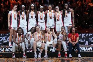 US women show some vulnerability ahead of LA Games capturing 5th straight World Cup basketball title