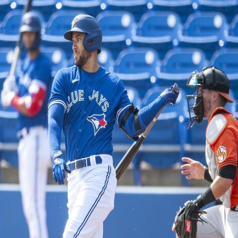 George Springer debuts for Toronto Blue Jays, goes 0-for-4 in loss