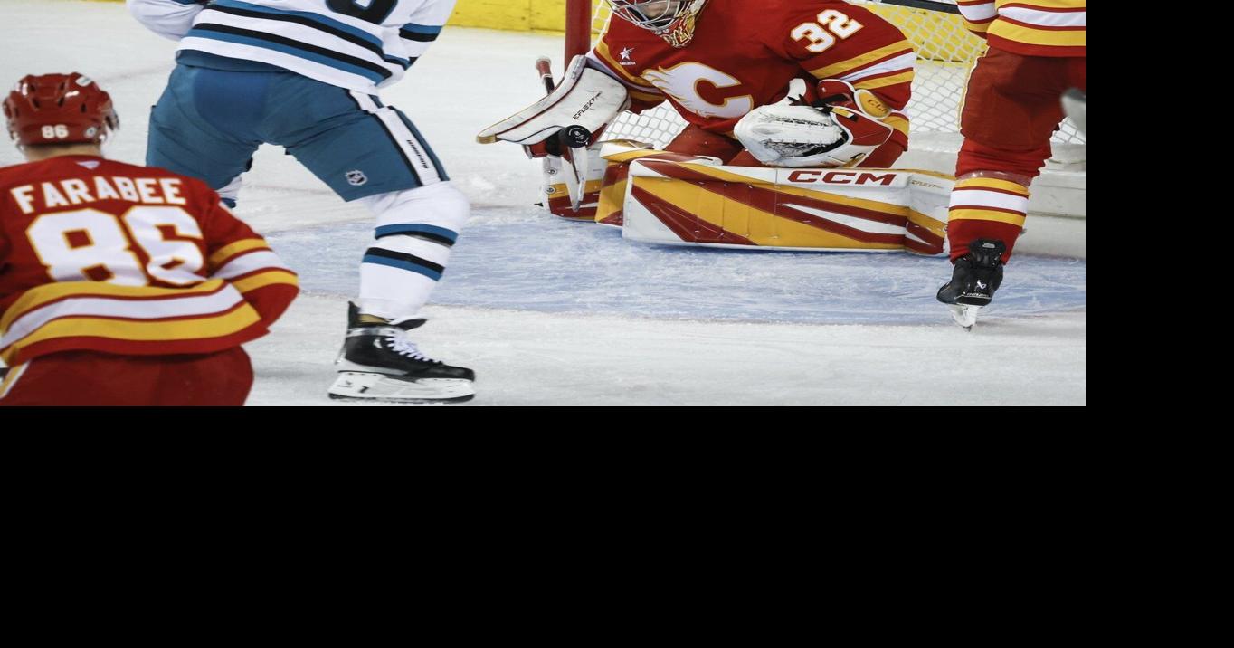 Flames still burning thanks to Sharangovich's new diet and big night