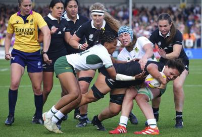 New Zealand beats first-timer South Africa to reach Women's Rugby World Cup semifinals