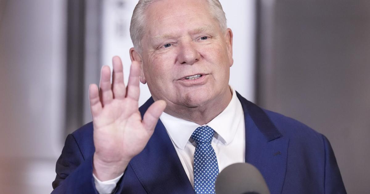 Jet fiasco is hurting Doug Ford and helping the Liberals, poll finds