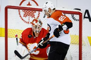 Flames find a way to ground Flyers in 4-3 thriller