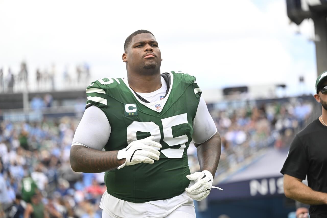 Jets defensive lineman Quinnen Williams will be a game time decision vs. Rams