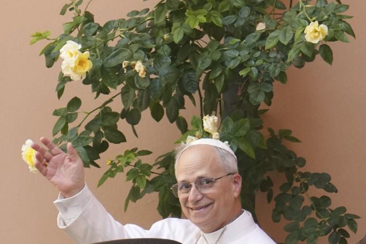 The pope's doctoral thesis drew on St. Augustine's idea of religious authority as service, not power