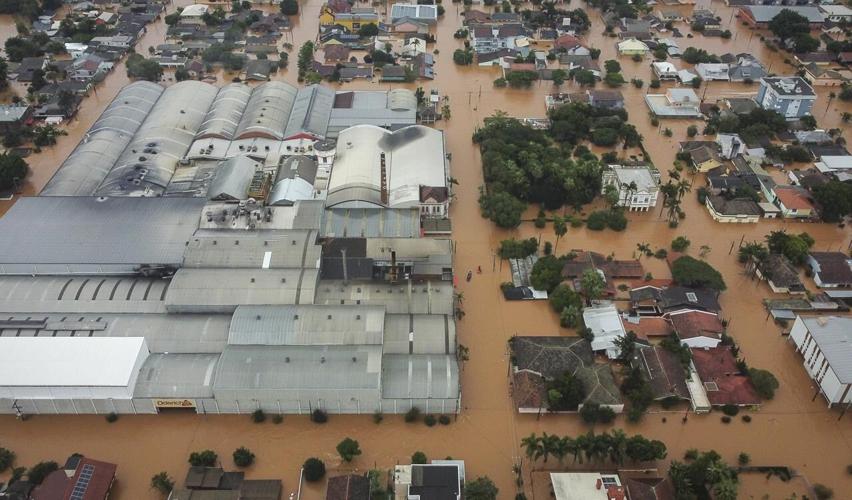 Southern Brazil has been hit by the worst floods in more than 80 years ...