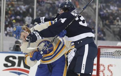 Maple Leafs' Auston Matthews suspended two games for cross-checking Sabres'  Dahlin