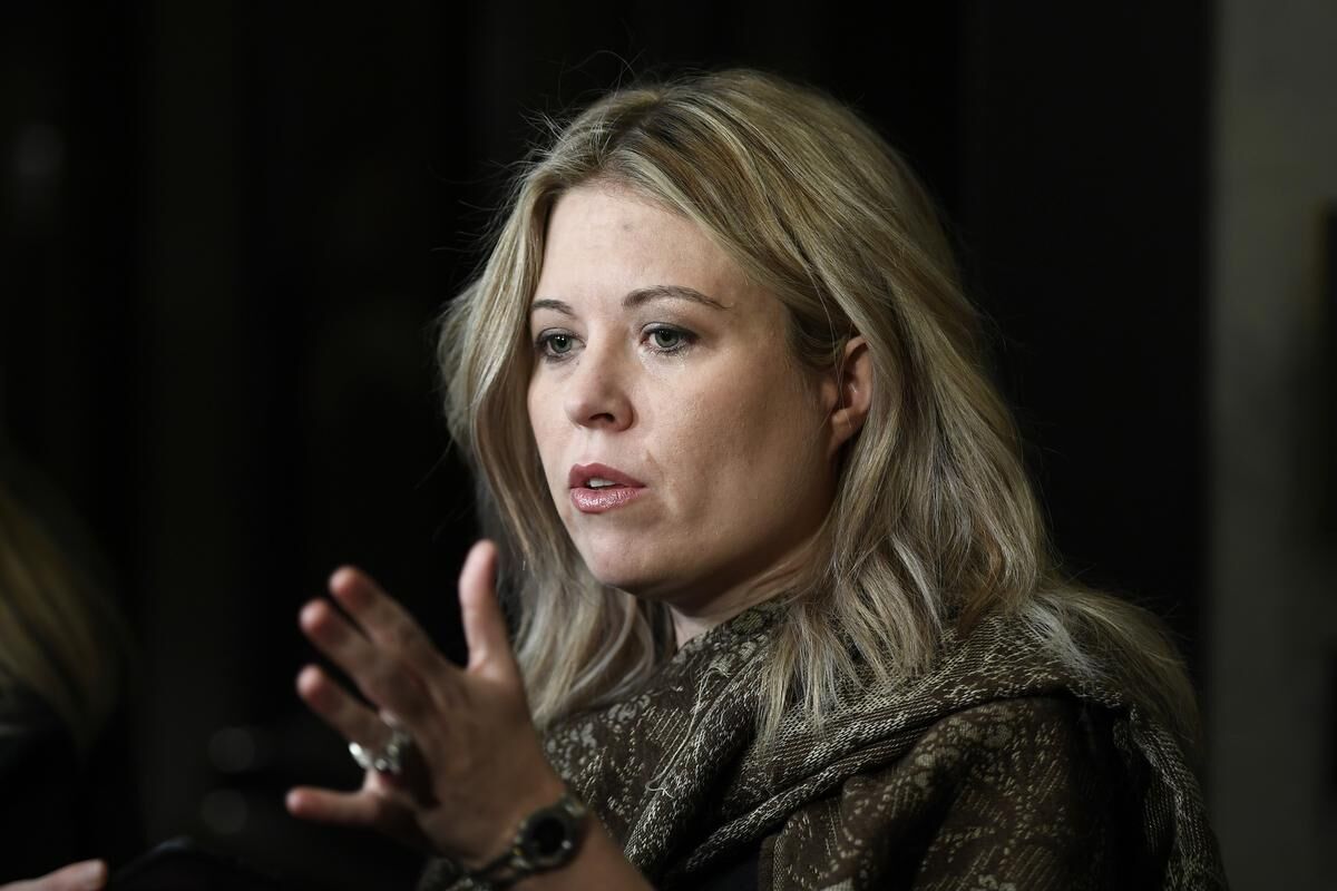 Conservative MP Michelle Rempel Garner working from Oklahoma