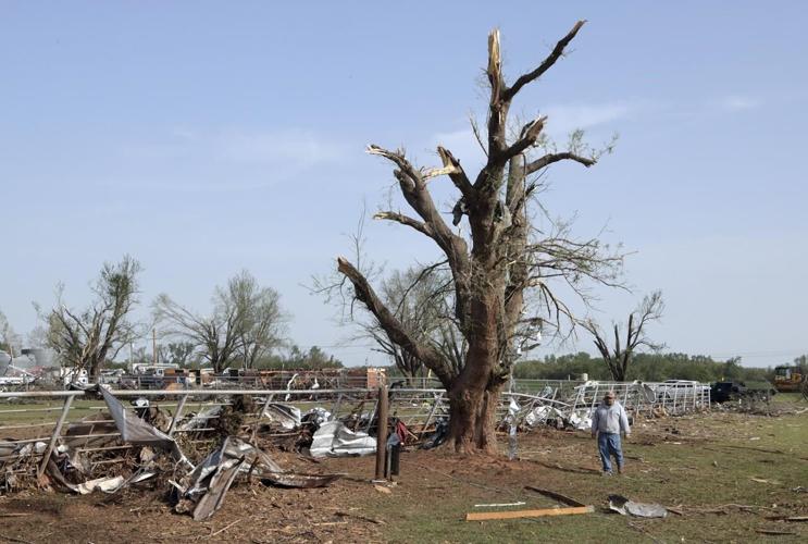 ‘The damage is unbelievable:’ Tornadoes kill 3 in Oklahoma