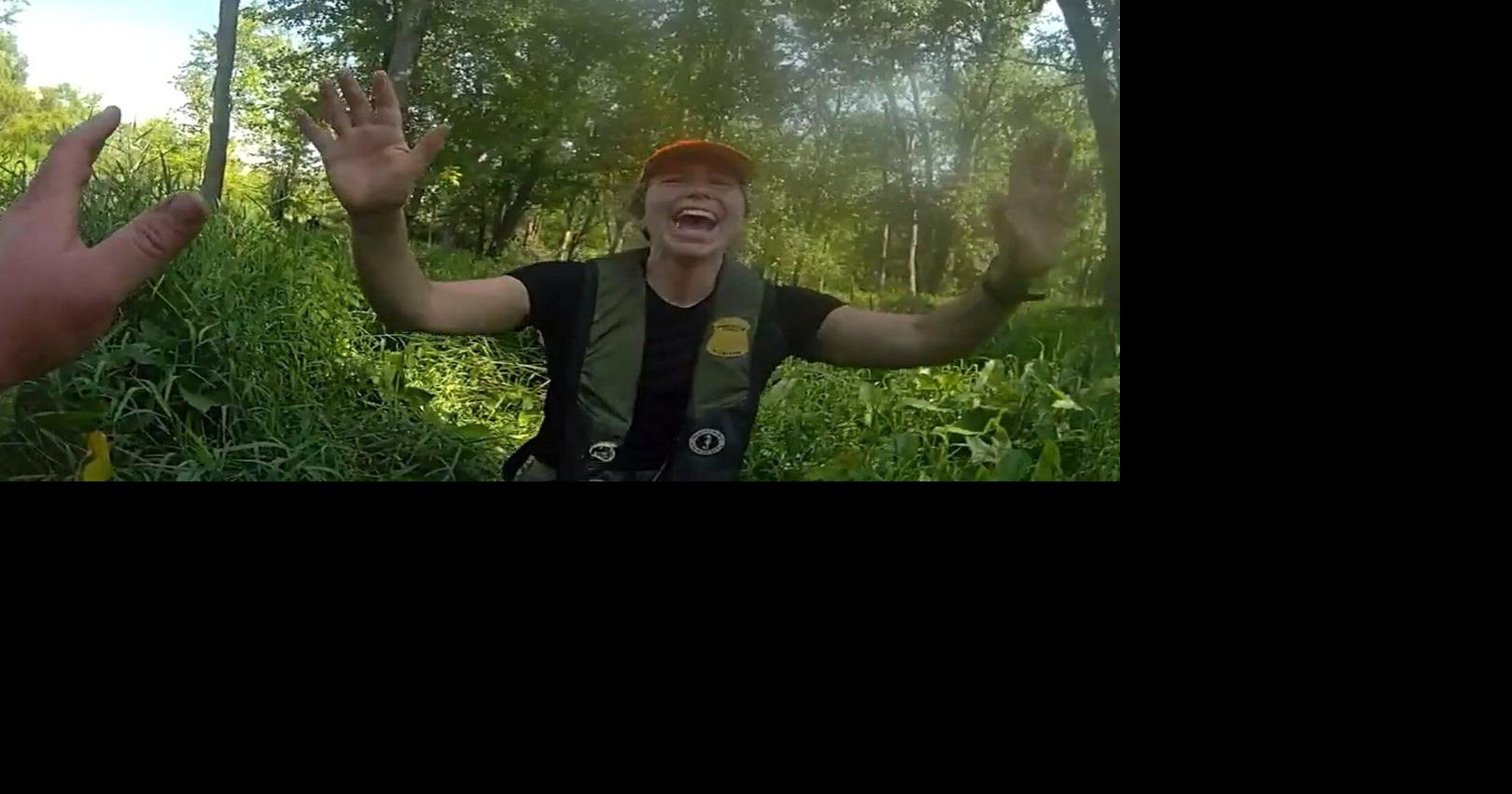 Video captures rescue of river tubing group stranded for 3 days, living off bark and flowers
