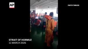 Seafarers attacked in the Strait of Hormuz sue shipping company in Thailand