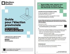 Court asked to order Élections Québec to mail out English voting information