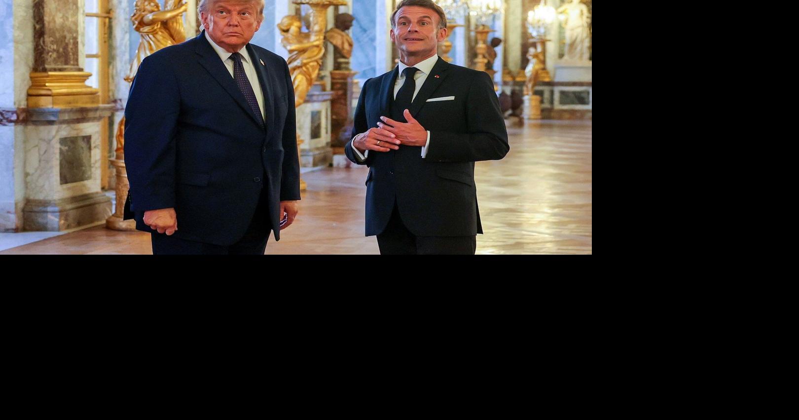 How a Versailles dinner became the stage for Trump's surprise Iran deal signing