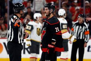 Down 0-1 in Stanley Cup Final, Hurricanes coach on top line vs. Vegas: 'We need them to get going'