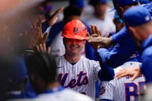 A.J. Ewing hits 1st big league home run and Mets beat Tigers 9-4