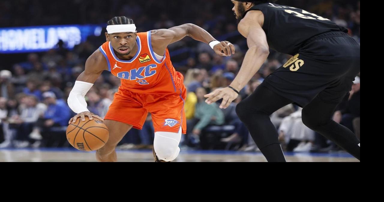 Gilgeous-Alexander scores 40 as Thunder roll past Cavaliers 134-114 in matchup of NBA leaders