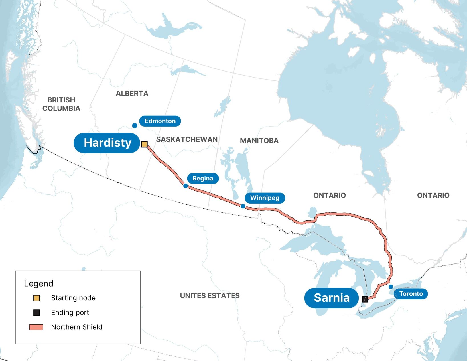 Ford and Smith propose oil pipeline from Alberta to Ontario
