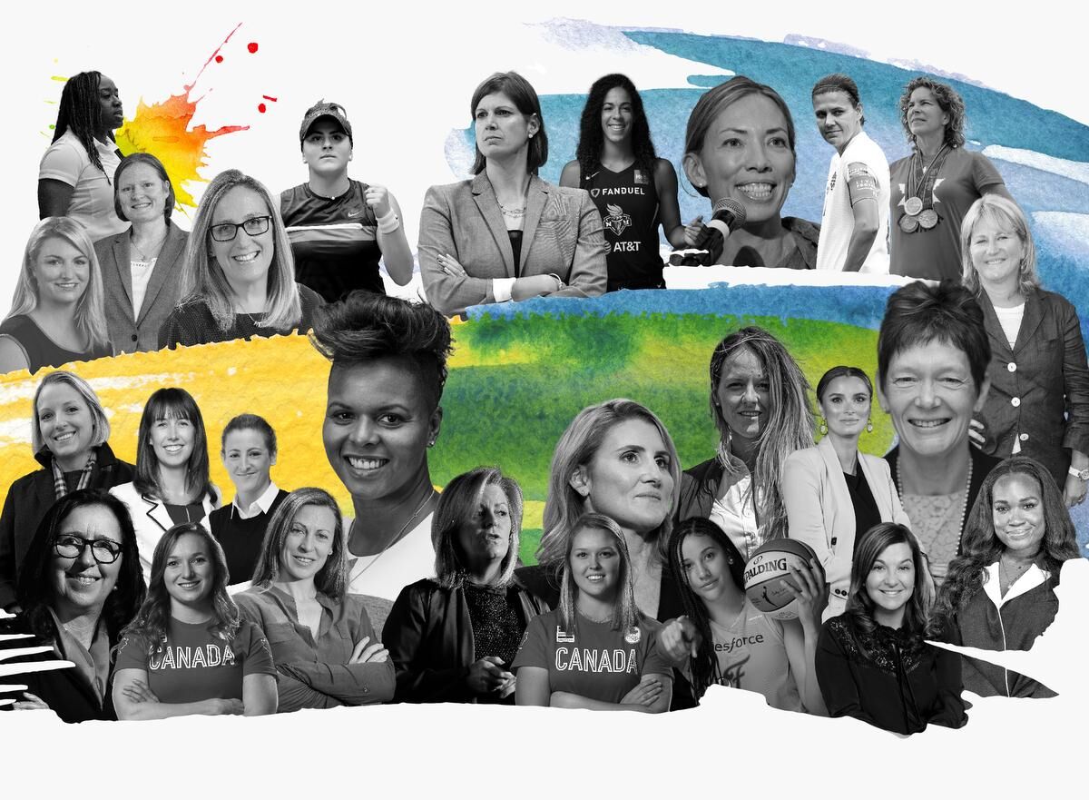 Playing on the ceiling 30 of the most influential Canadian women in sports