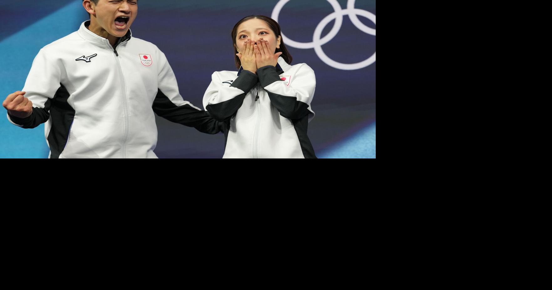 Miura and Kihara win Japan’s first Olympic pairs gold with a world-record free skate