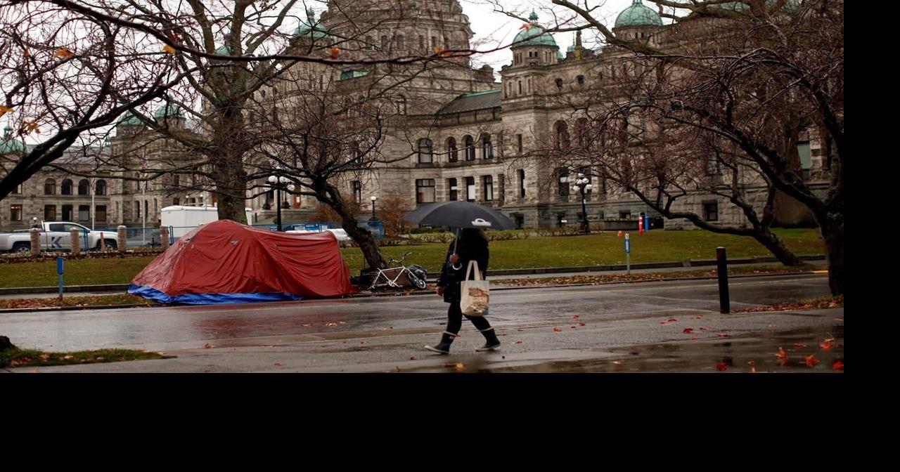 Man arrested after teen badly injured in attack at Victoria tent encampment