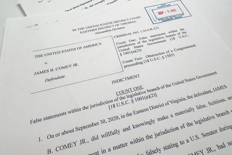 A look at the Trump-Comey relationship and the indictment against the former FBI director