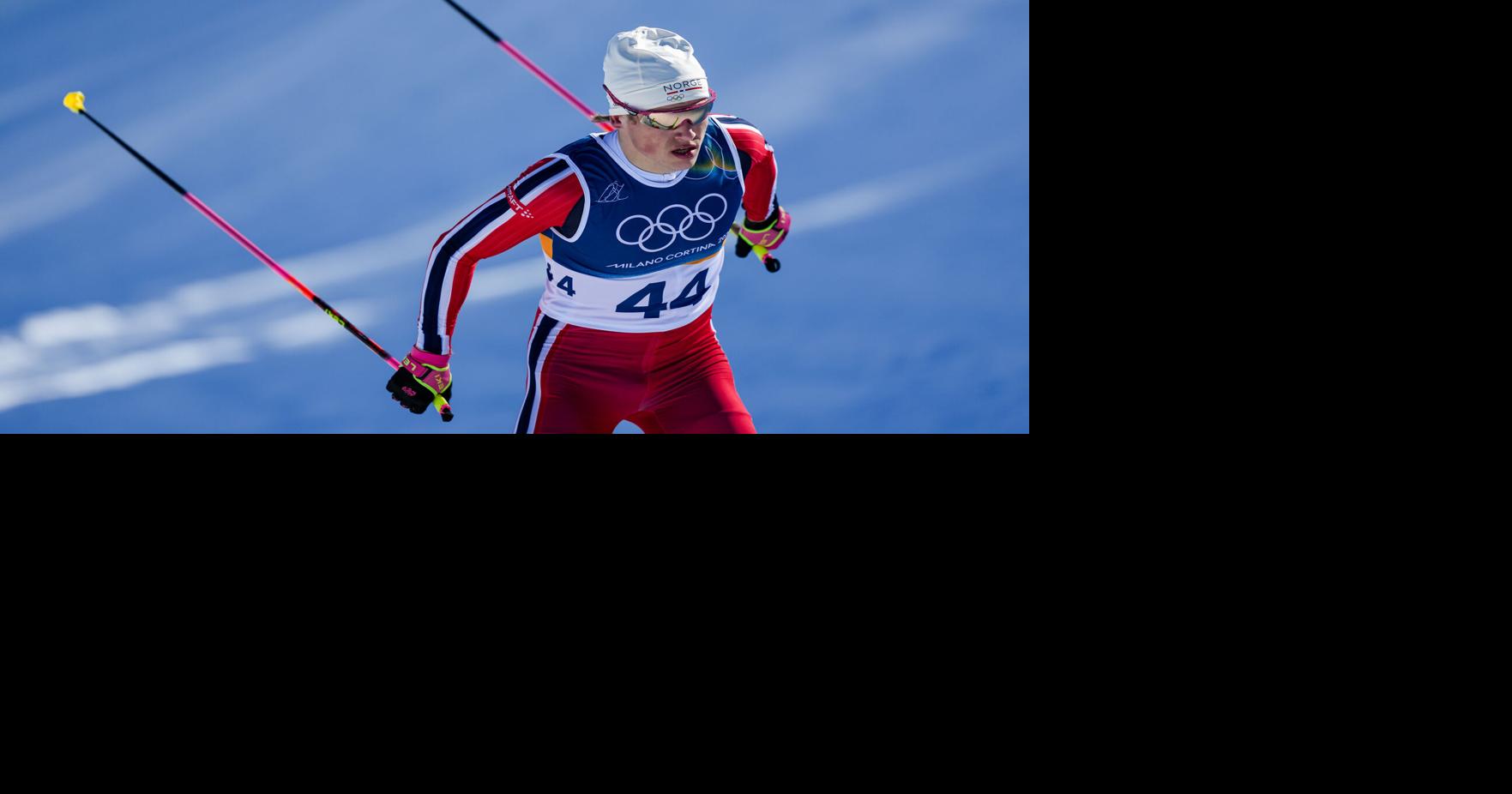 Norway’s Klaebo makes history on skis, ties all-time Winter Olympics gold record