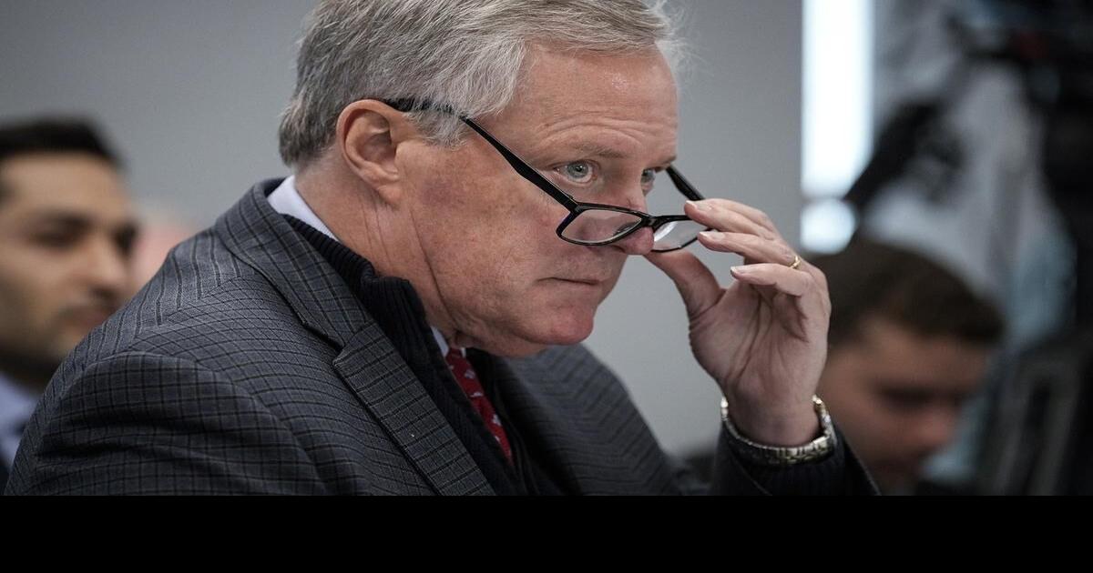 Mark Meadows gets immunity for testifying against Trump