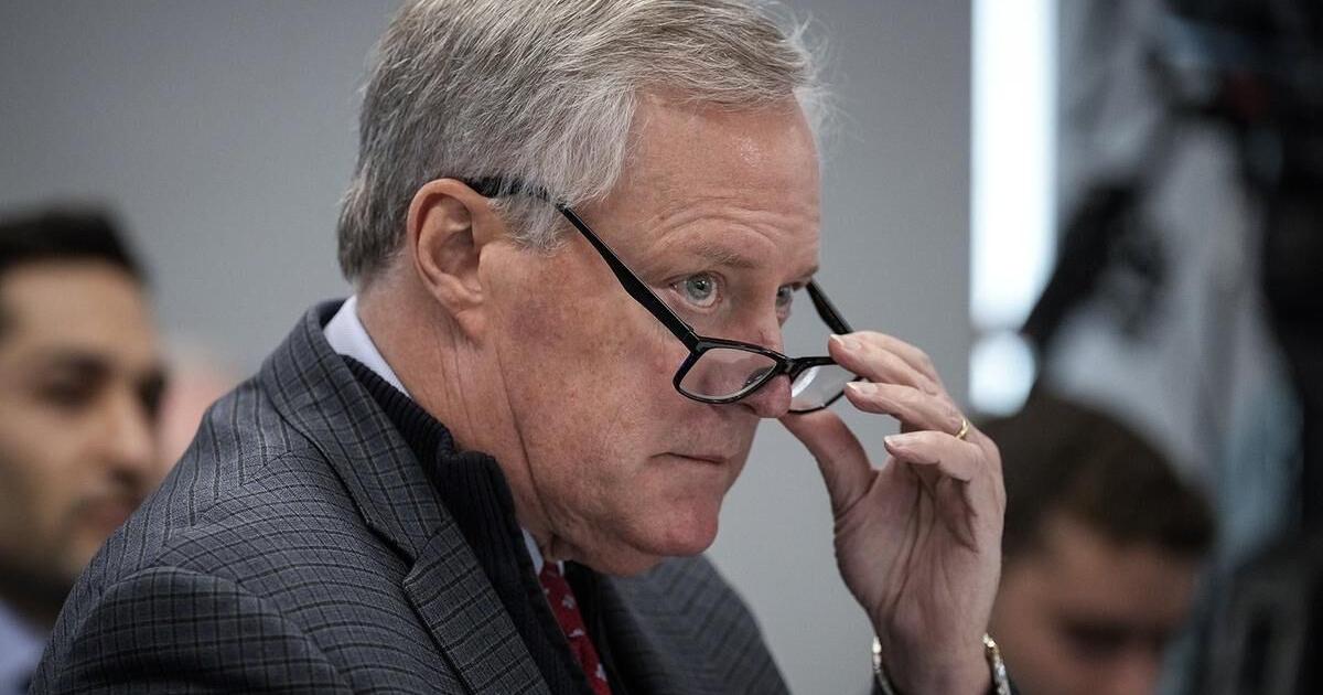 Mark Meadows gets immunity for testifying against Trump