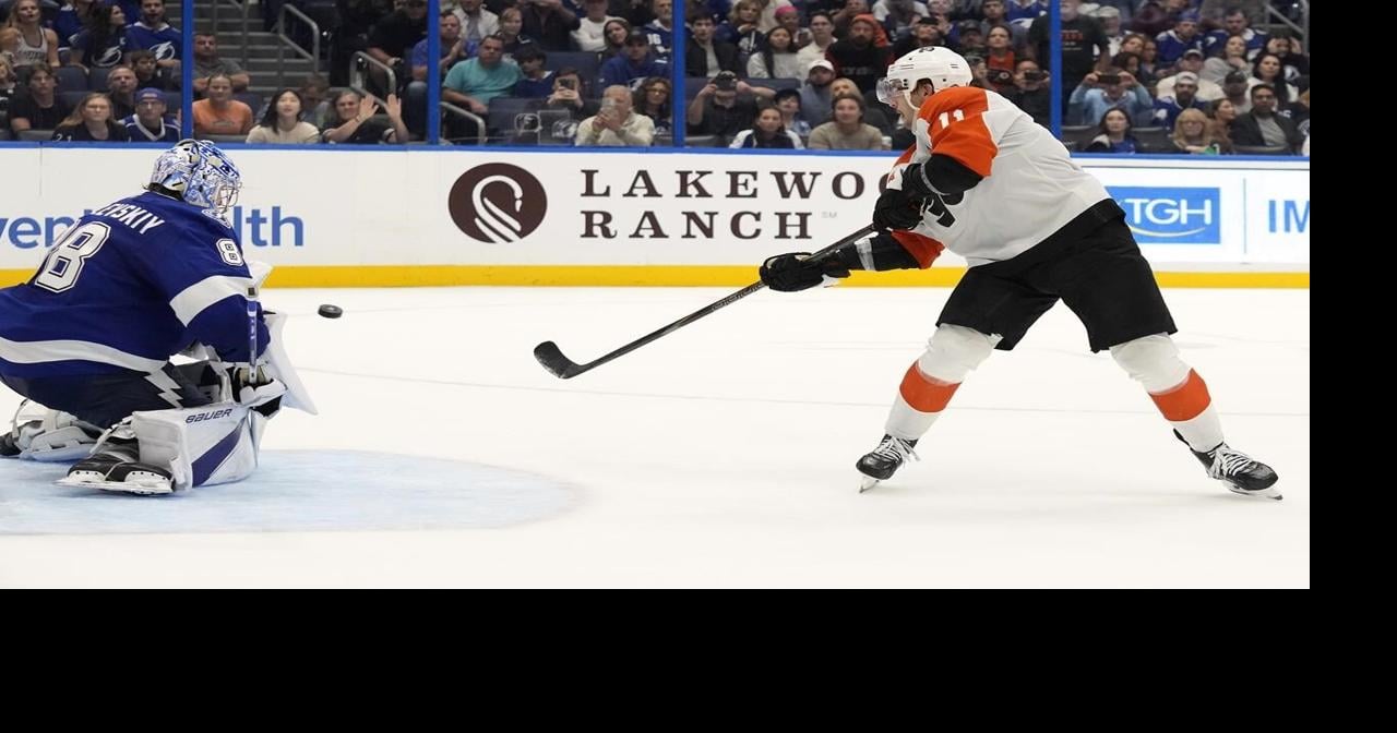Tippett, Konecny score in shootout to give Flyers 2-1 win over Lightning