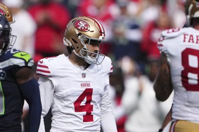 Kyle Shanahan says 'no question' Jake Moody will remain 49ers' kicker after struggling in opener