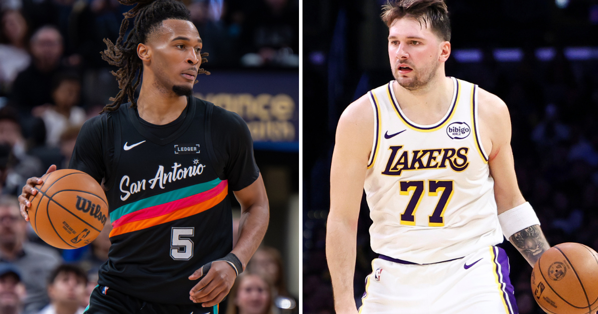 Lakers vs. Spurs SGP predictions Jan. 7: Fade Doncic, look for Castle and Champagnie to step up in San Antonio