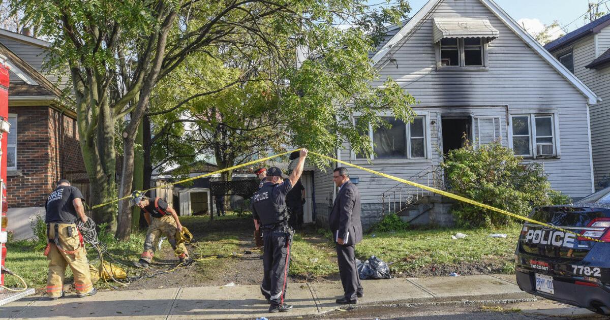 Three dead in Hamilton house fire