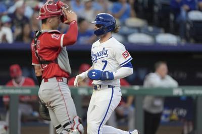 Angels C O'Hoppe to injured list after getting hit in head by backswing. Adell scratched for vertigo