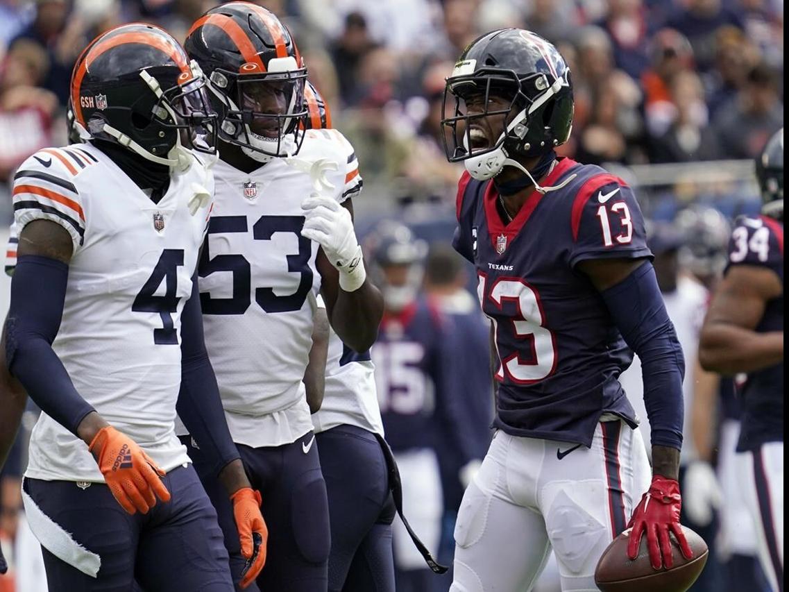 Smith INT sets up game-ending FG as Bears beat Texans 23-20