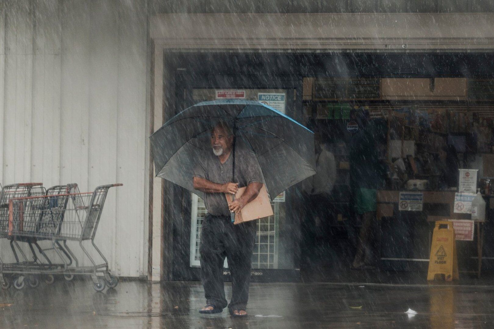 Tropical storm Lala drenches Hawaii with heavy rain and winds; over 60,000 households lose power as storm moves past islands
