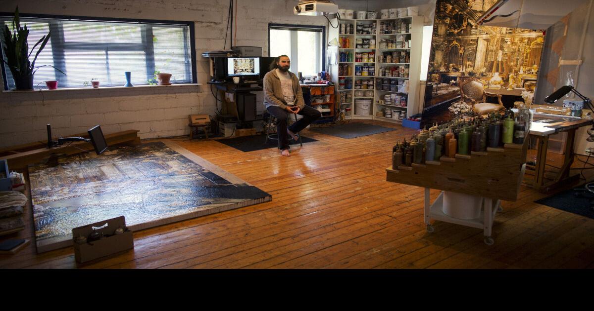 In Studio: Dorian Fitzgerald, a study in excess
