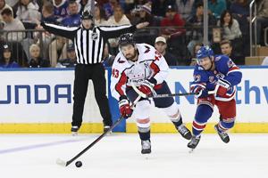 Lindgren makes 35 saves as Capitals edge Rangers 1-0
