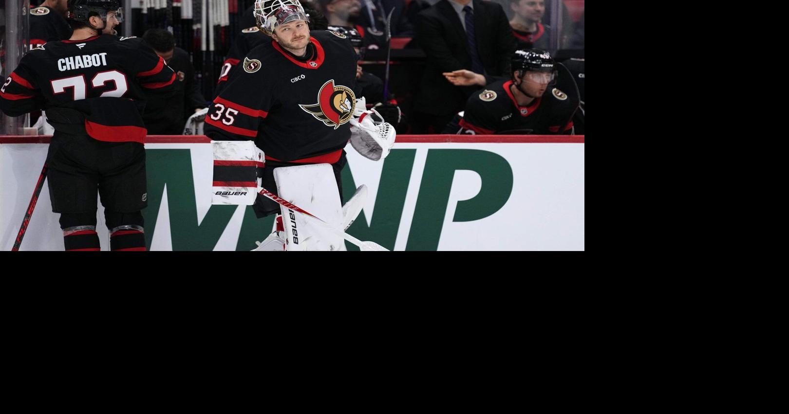 Ullmark overcomes emotions, Devils in winning return for Senators