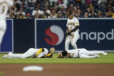 Padres' Jurickson Profar placed on concussion IL after scary collision -  NBC Sports