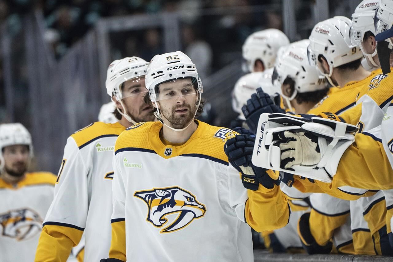 Predators Extend Points Streak To 14 Games With A 4-1 Win Over Kraken