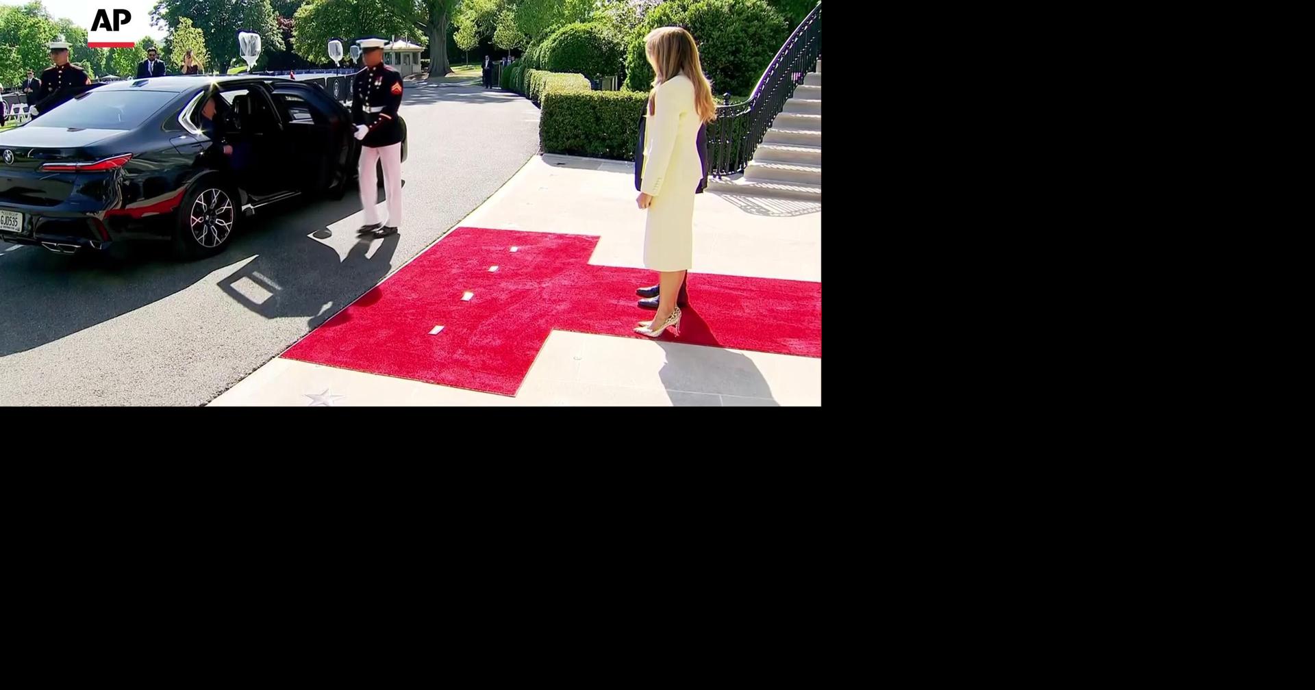 King Charles III arrives at the White House on a delicate mission to ...